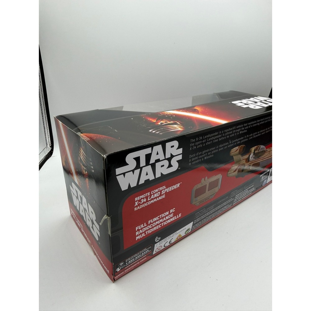 Star Wars Air Hogs Remote Control X-34 Landspeeder RC Vehicle Lights & Sounds - Picture 6 of 11